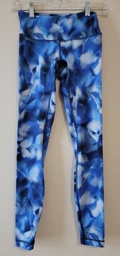 Lululemon Wunder Under Blue Tie Dye 
