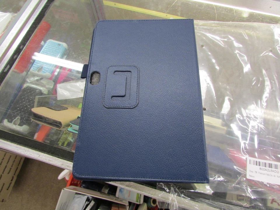 Elsse Microsoft Surface RT Tablet STAND Book Cover Leather Folio Case BLUE - Image 2 of 4