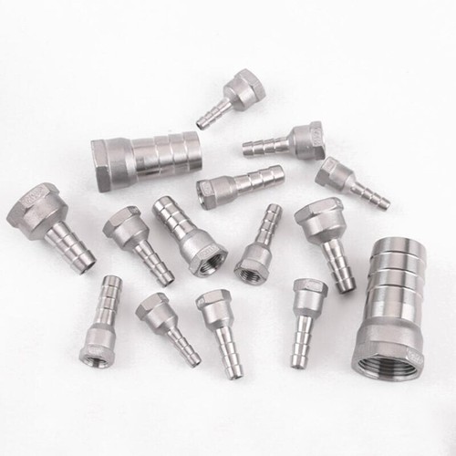 "Colas de acero inoxidable hembra BSP manguera de rosca cola conector de púas 1/4"" ~ 1"" - Imagen 5 de 10