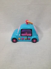 2005 Mattel Pixel Chix Road Trippin Blue Car Keychain Electronic Toy Works