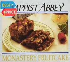 Trappist Monk Abbey Monastery Fruitcake Fruit & Nut Cake Brandy Holiday 1 Lb.