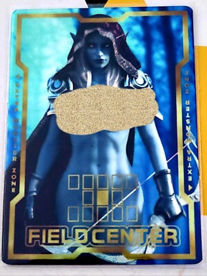 FIELD CENTER custom diy card HOLO sexy fieldcenter