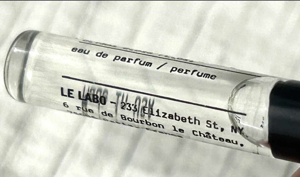 (3) Le Labo The Noir 29 Eau de Parfum EDP Muestra Vial .025oz, .75ml Foto 2 de 2