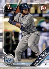 2019 BOWMAN PROSPECT 1ST TAMPA BAY RAYS - RONALDO HERNANDEZ # BP-146