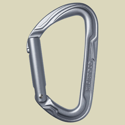 Edelrid Pure Straight Farbe slate Edelrid Pure Straight Farbe slate Karabiner Kl
