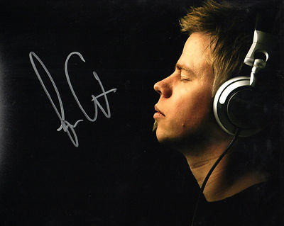 GFA Electro Dj Dubstep Ferry Corsten Signiert 8x10 Foto F3 COA