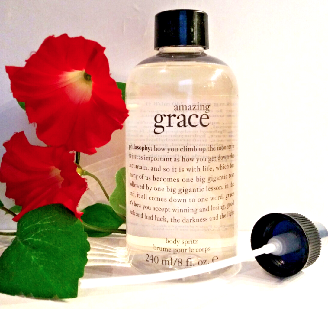 Philosophy AMAZING GRACE Body Spritz Full Size 8 oz. With Pump