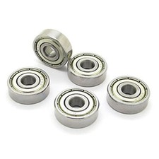 10pcs NEW 627ZZ 627Z Miniature Ball Deep Groove Radial Ball Bearings 7x22x7mm