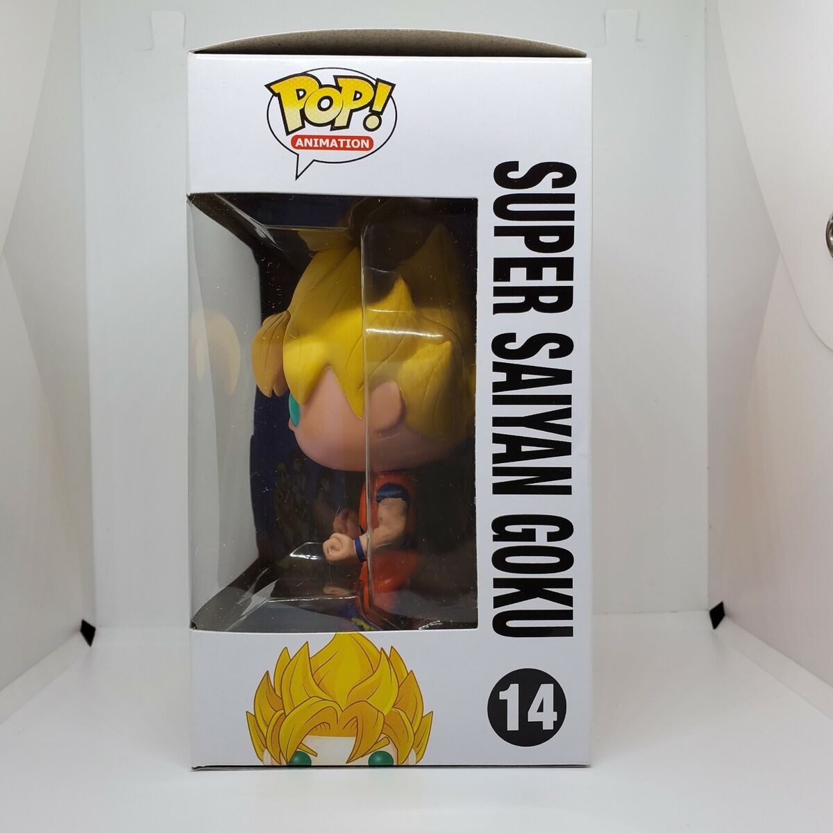 Boneco Dragon Ball Z Goku Super Saiyajin Funko Pop 14 - Papellotti