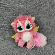 Magic Mixies Pink Sparkle Plush Moose Toys Interactive Light Up Gem Wings Works