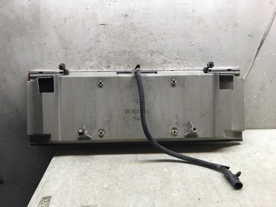 87 88 89 90 91 92 93 Cadillac Allante License Plate Trim Panel - Image 2 of 2