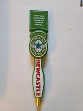 New Castle Founders Ale beer tap handle-BRAND NEW in box-12 inch