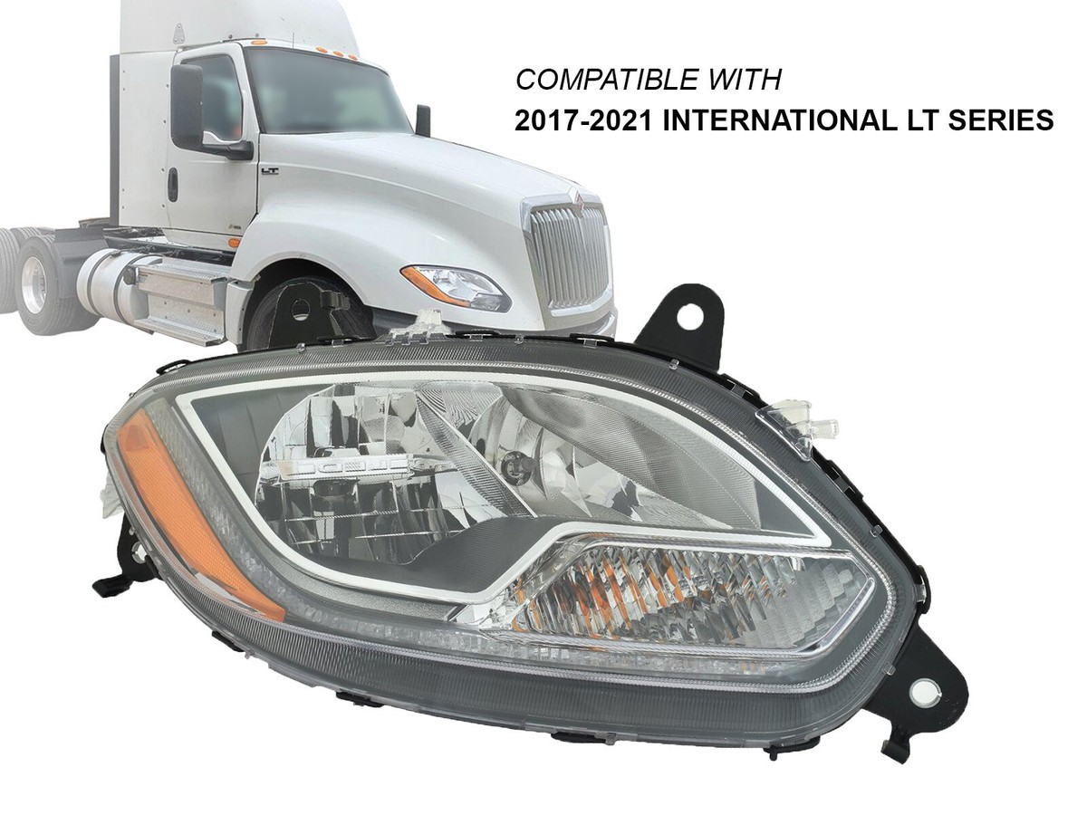 Headlamp for International 2017 - 2021 LT Series Passenger Right