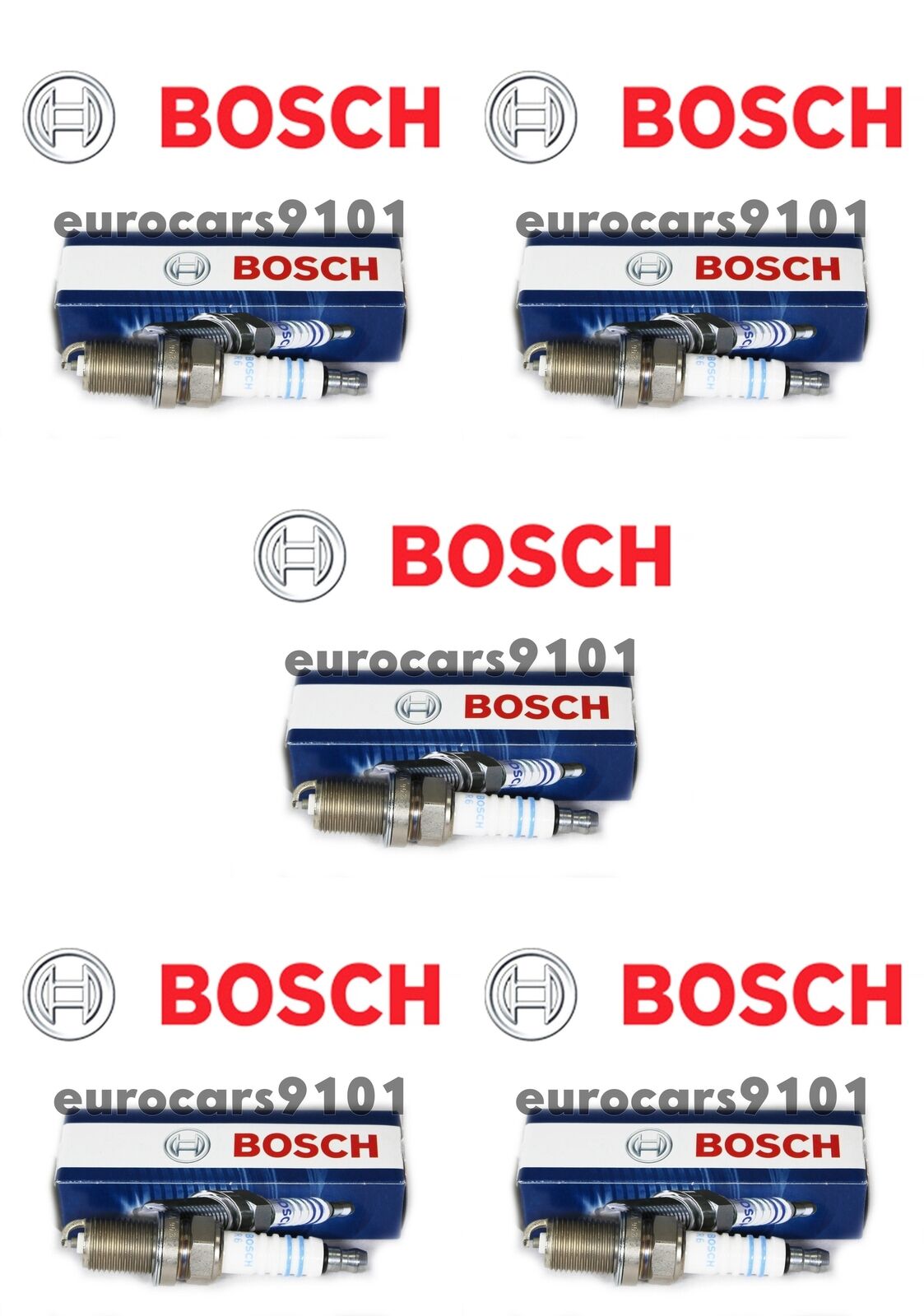 Volvo XC90 Bosch Spark Plugs 7955 7955 Set of 5