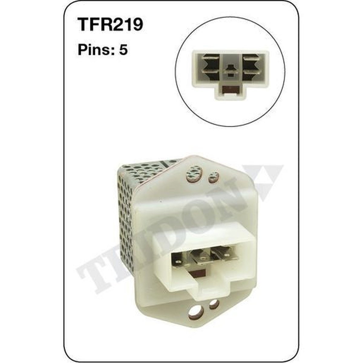 Tridon AC Blower Motor Resistor TFR219 eBay