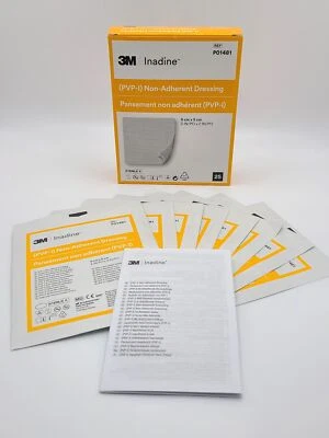Inadine Non Adherent Dressings 5cm x 5cm pack of 25