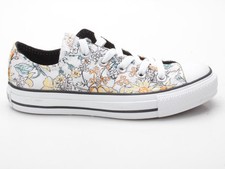 Converse Chuck Taylor CT Flowers OX Damen Sneaker Schuhe 503021 weiß-gelb