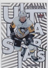 2021/22 FLEER ULTRA..JAKE GUENTZEL..ULTRA STARS..CARD # US-4..PENGUINS