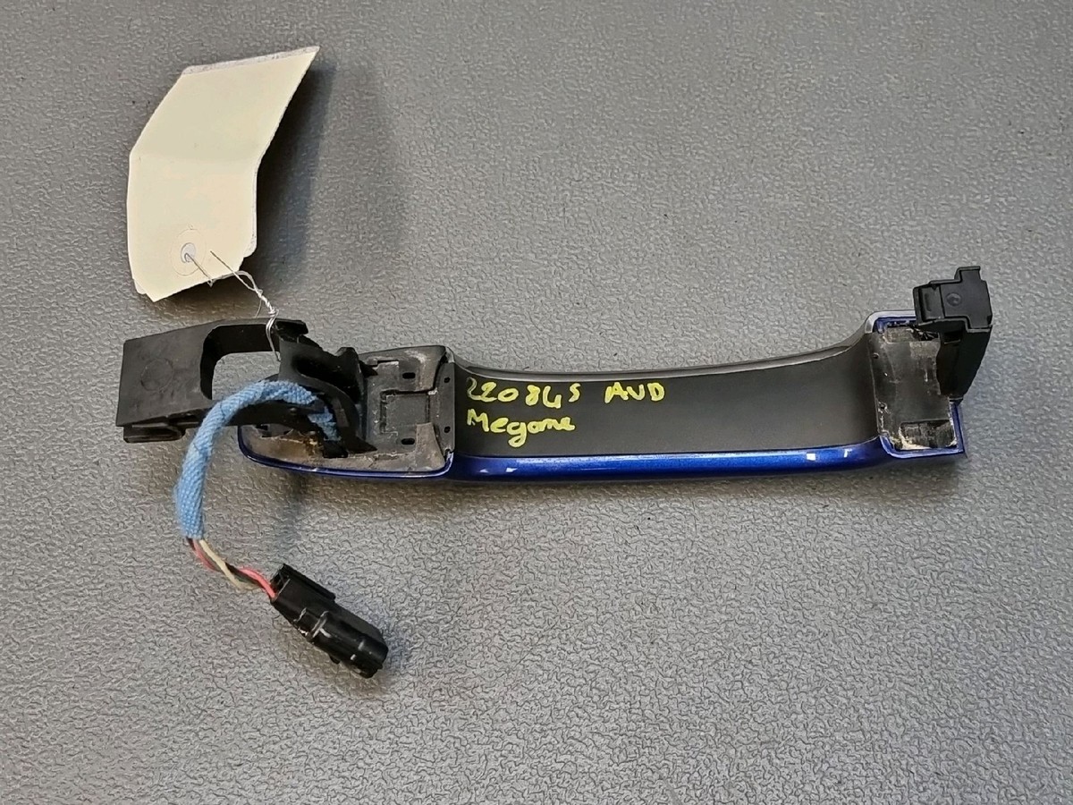 Housses De Poignées De Porte Extérieures Noires Chromées Pour Renault Megane IV (2016-2021) - Protection Et Style - Autocollantes - 11