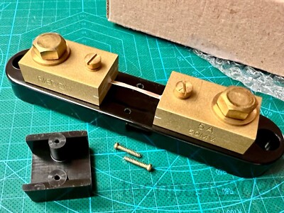 NEW Riedon 0.1% Precision 5A DC Ammeter Current Shunt Resistor, 50mV Output