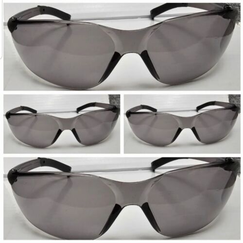 Lot en vrac de 4 lunettes de sécurité teintées ANSI Z87.1 lunettes de laboratoire protection oculaire UV  - Photo 1/11