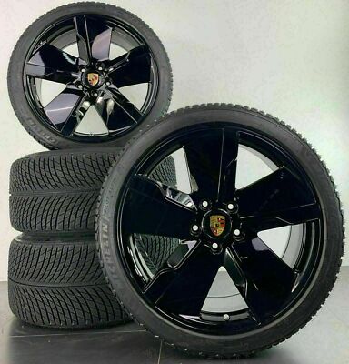 Porsche Taycan 9J1 S Turbo 21 Zoll Felgen Winterräder Winterreifen neu #S