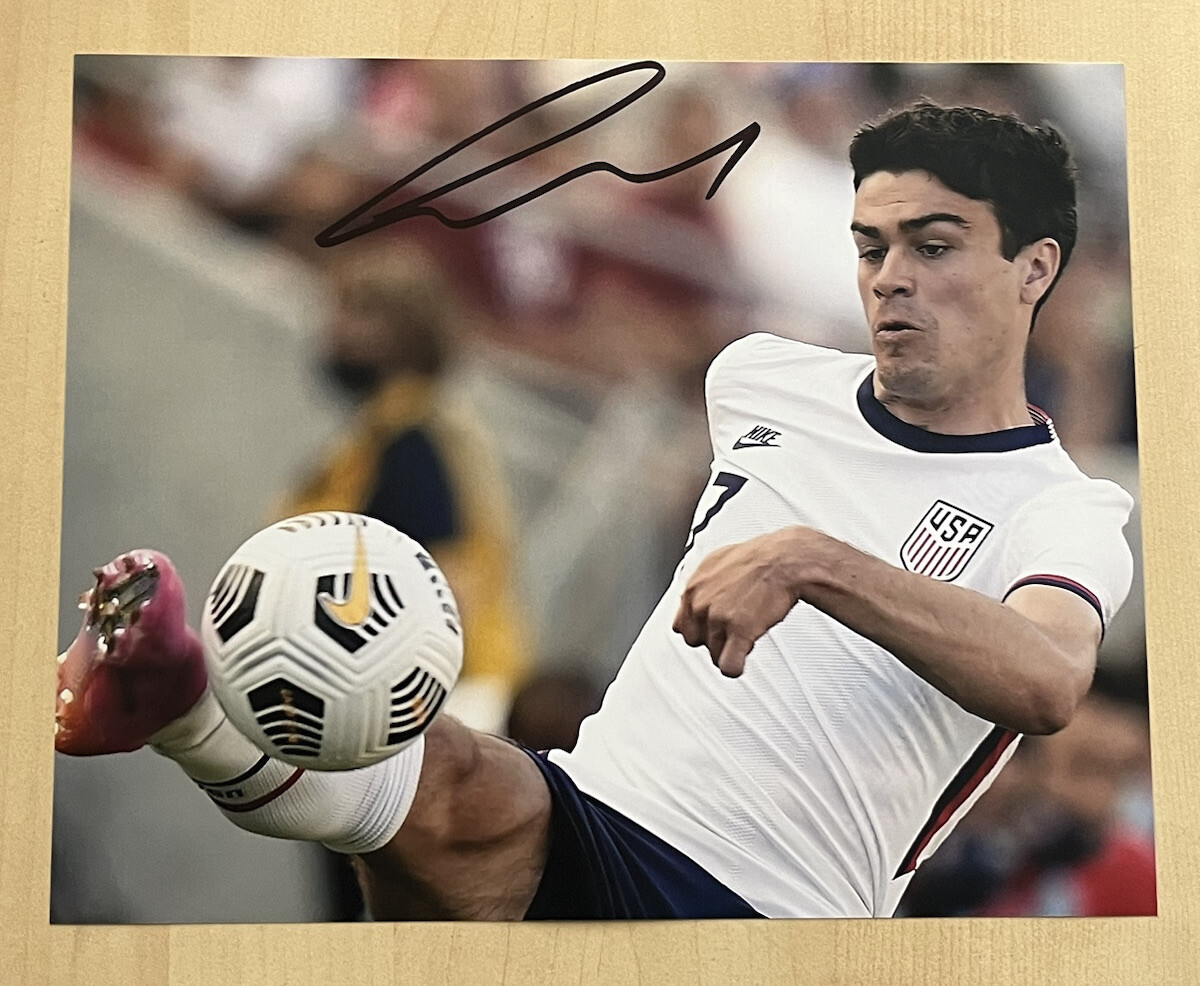イタリア代表　証明書付　アルベルト・ジラルデイーノ　直筆サイン入り８X10フォト GIOVANNI GIO REYNA SIGNED 8x10 PHOTO AUTOGRAPHED AUTHENTIC