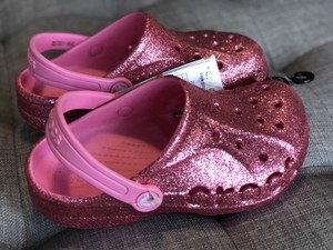 baya glitter clog