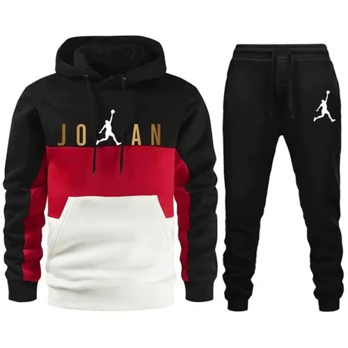 Men wommen Tracksuits, 2 Piece warm Hoodie+Jogging Trousers Casual Sportswear - Picture 16 of 17