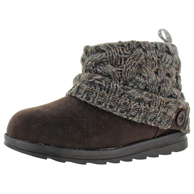 muk luks patti women's water resistant winter boots