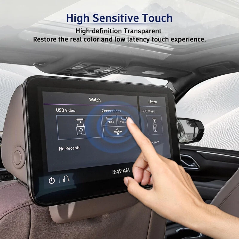 85100044 84824745 LCD Display For 21-24 Suburban GMC Yukon XL Headrest BACK SEAT - Image 3 of 4