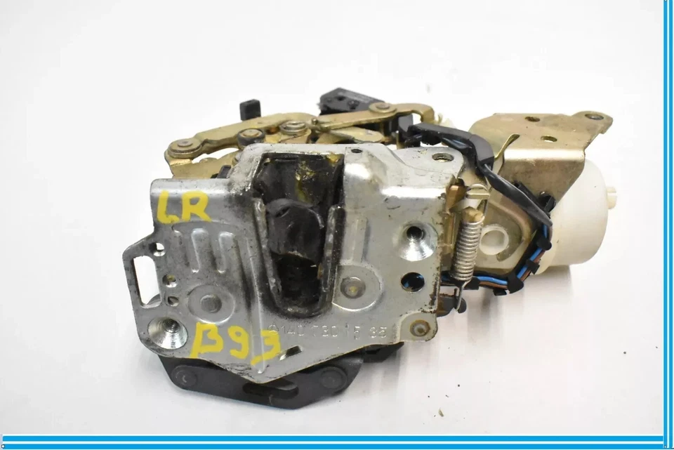 92-94 Mercedes W140 500SEL 300SE Actuador de pestillo de cerradura de puerta lateral trasera izquierda OEM Foto 4 de 4