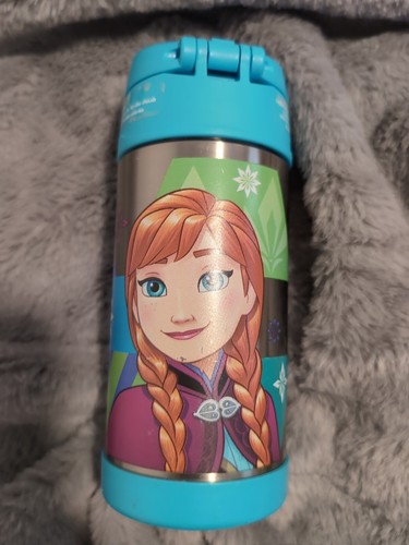 Disney “Frozen” Metallic Thermos Anna And Elsa - Picture 4 of 7