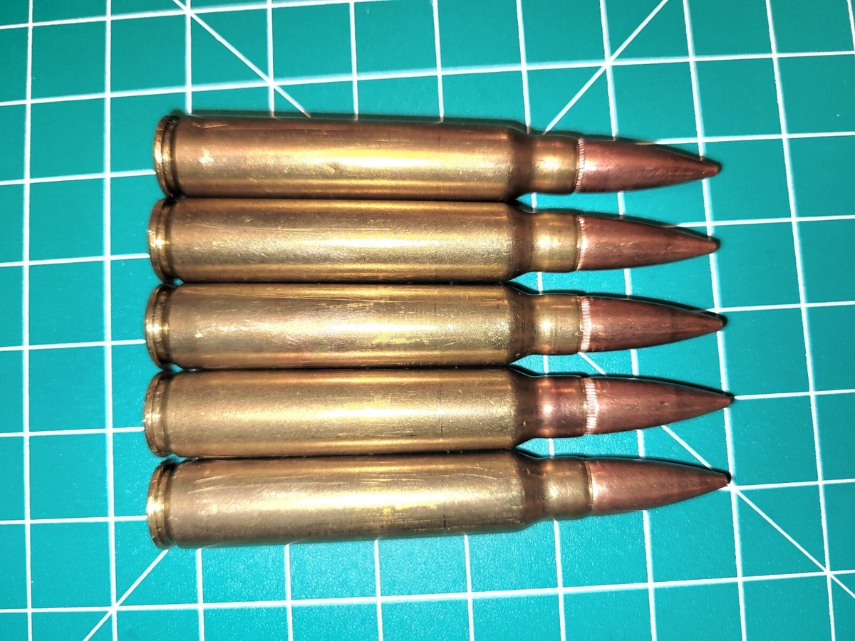 7.7x58 Arisaka Snap Caps Set of 5 Japanese 7.7 Jap Real Weight | eBay