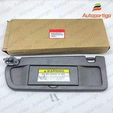 OEM Left Driver Side Sun Visor for Honda Civic 2006-2011 Gray 83280-SNA-A01ZC