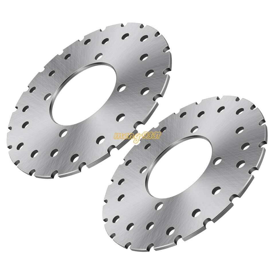 2 Front Disc Brake Rotors for Polaris Trail Blazer 250 400 & Trail Boss 325 330 - Image 3 of 4