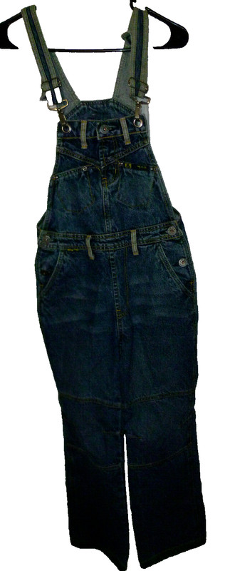 **M.D.S MODOUSHI ** Girl's Denim Jeans Pants Overalls ((S)) 100%Cotton