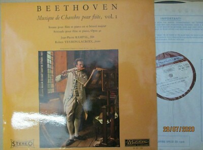 30 RC 733 Beethoven Chamber Music for Flute Vol 1 / Rampal / Veyron-Croix