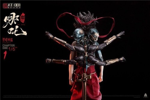 Figura de acción A TOYS 1/6 AT-0001 El oscuro mito de Nezha EN STOCK - Imagen 3 de 13