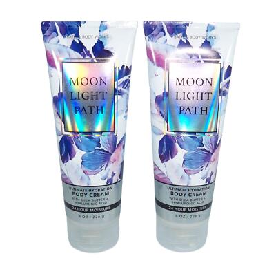 Lot of Bath Body Works Moonlight Path Ultimate Hydration Body
