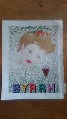 ALTE WERBUNG PUB - BYRRH - Realität 1950