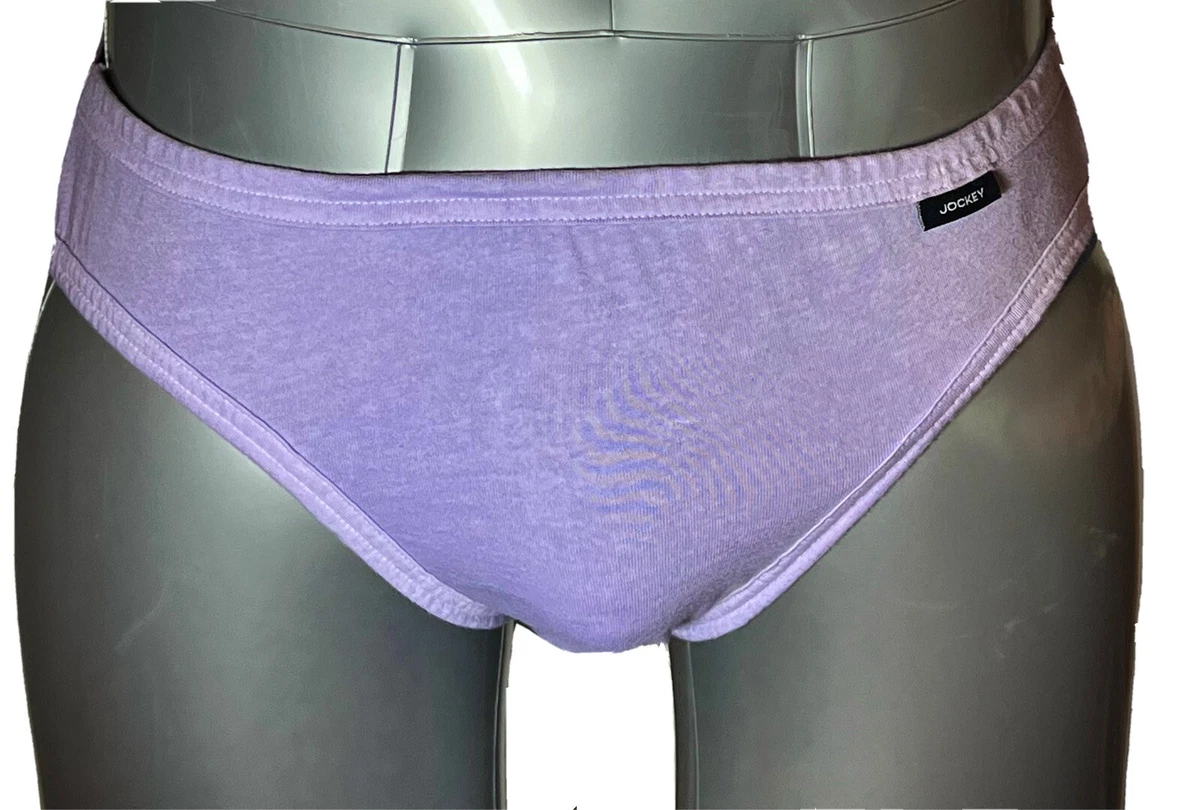 Men s Jockey Elance Bikini Briefs Secret Lavender eBay