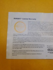 Xenophobe NES Instruction Manual Only