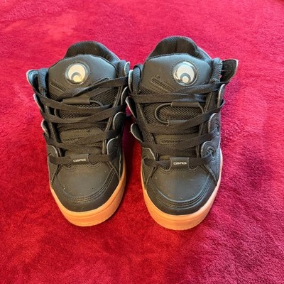 Osiris D3 2001 Mens Black Gum Skate Shoes Sneakers 1141-2748