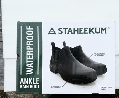 Staheekum  Men\'s‎ Ankle Rain Boots Black Staheekum Men main image 2