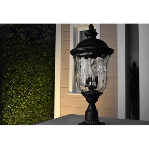 Maxim Lighting 3497WGOB Carriage House DC Outdoor Wall Light Oriental Bronze - Picture 6 of 8