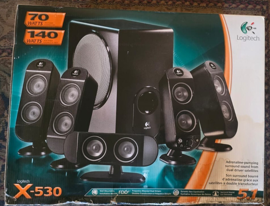 Pc / Console Speaker System - New - Nos
