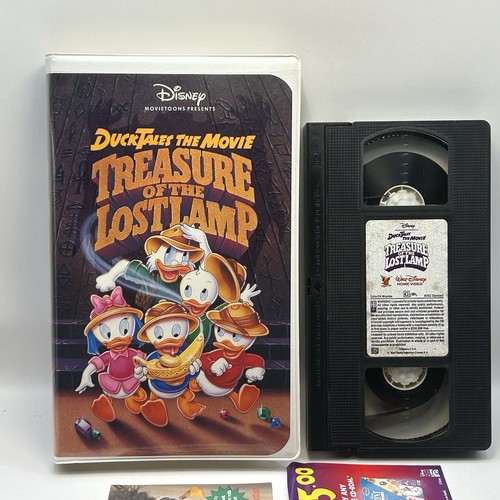 Ducktales The Movie Treasure of the Lost Lamp VHS 1991 Tape Clamshell Nearly New - Picture 2 of 13