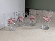 Detroit Red Wings Stanley Cup Champions Clear Glass Mugs NHL Hockey Souvenir