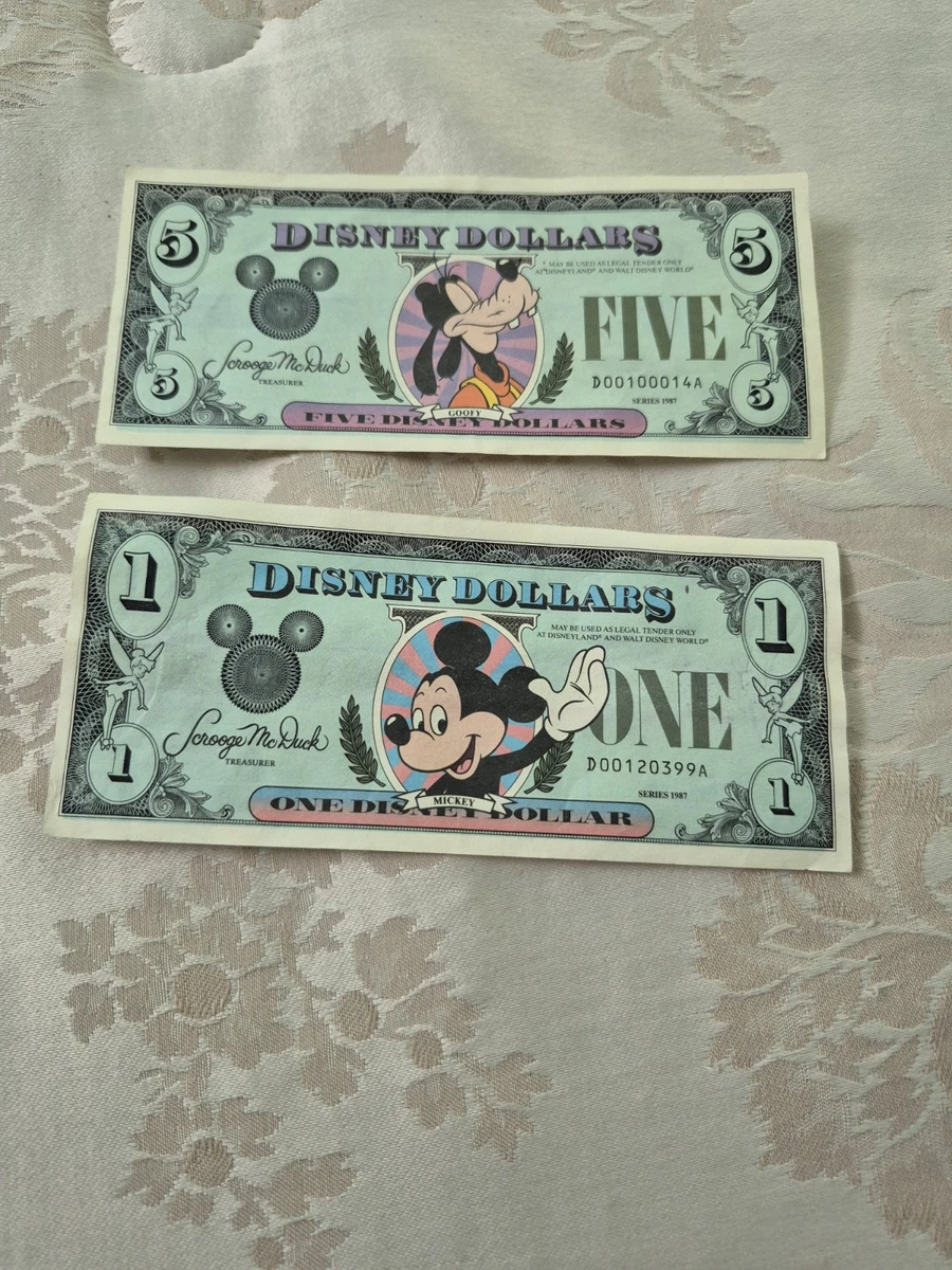 Disney Dollars 1987 for sale | eBay